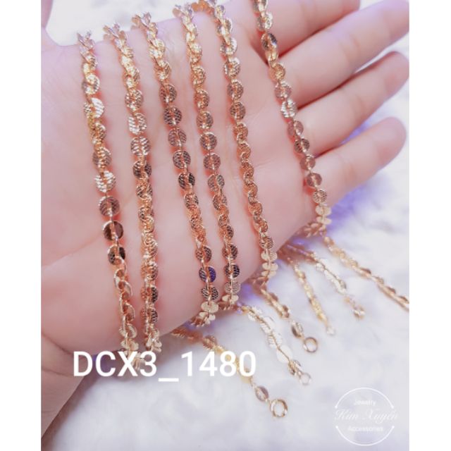 💕 💕 Dây Chuyền chữ cong móc máy