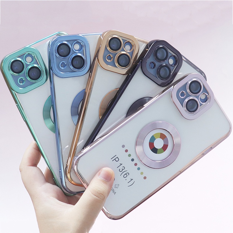 Ốp Điện Thoại Mềm Bo Viền Màu Kẹo Cho iPhone 12 13 Pro 11 Pro Max XS XR 6 7 8 Plus SE 2020