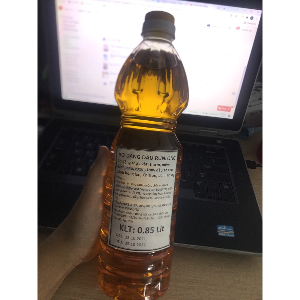Bơ Dạng Dầu RunLong 0.85 Lít