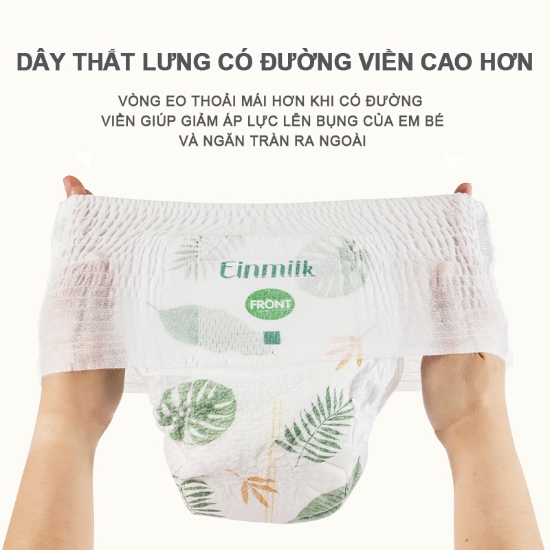 [Einmilk.ân ninh]Tả quần Einmilk siêu mỏng size L40-XL38-XXL35-XXXL33 miếng một bịch , thấm hút và không tràn