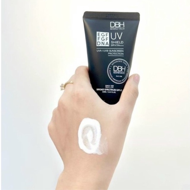 [𝐌𝐚𝐝𝐞 𝐢𝐧 𝐔𝐒𝐀] KEM CHỐNG NẮNG DERMAESTHETICS DBH SPF 50+/PA+++ EGF UV SHIELD 60ml