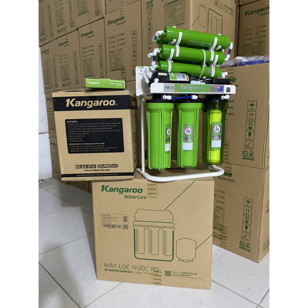 Máy lọc nước Kangaroo KGRP99 - KV - 9 cấp lọc (Mới 2021
