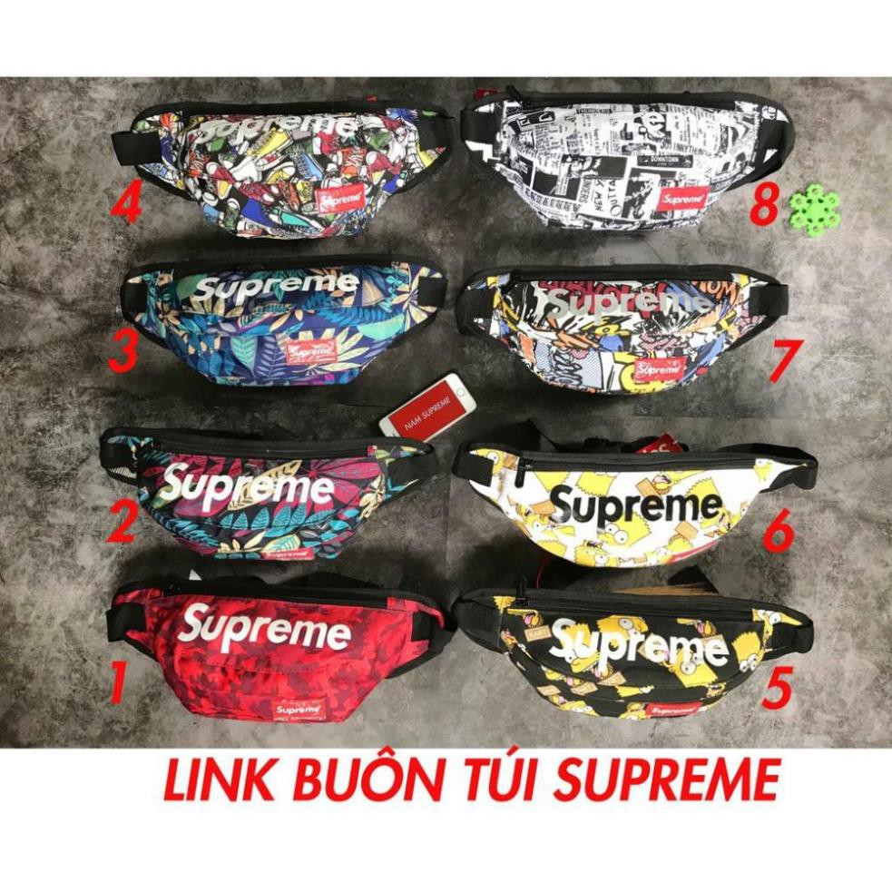 (Sale Giá Gốc) Túi bao tử đeo bụng, đeo chéo Supreme | BigBuy360 - bigbuy360.vn