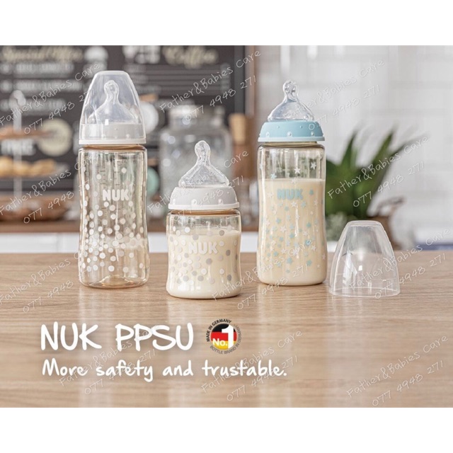 Bình sữa NUK PPSU