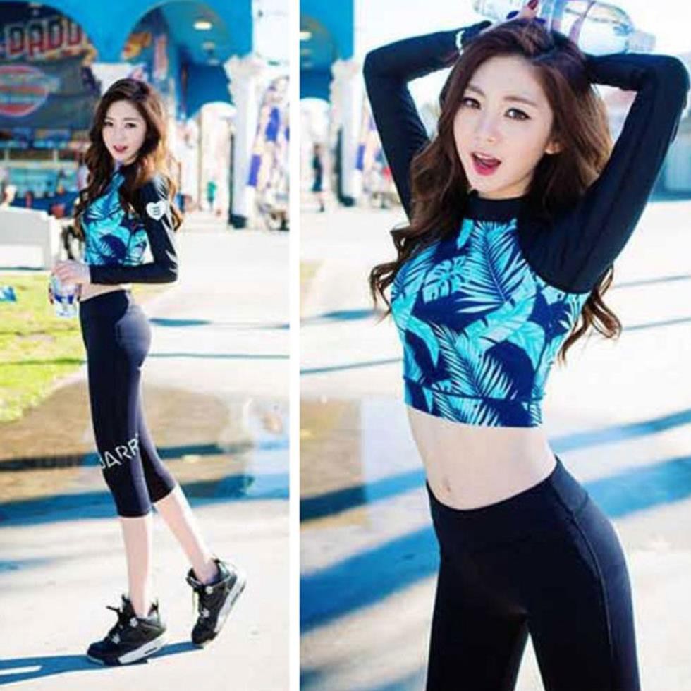 𝐂ự𝐜 𝐑ẻ XẢ 🚀 | Ảnh Thật | Đồ bơi dài tay quần lửng, áo croptop BK-168i . 2020 Sale 1 Xinh Chuẩn . ! ' ' ˇ | BigBuy360 - bigbuy360.vn