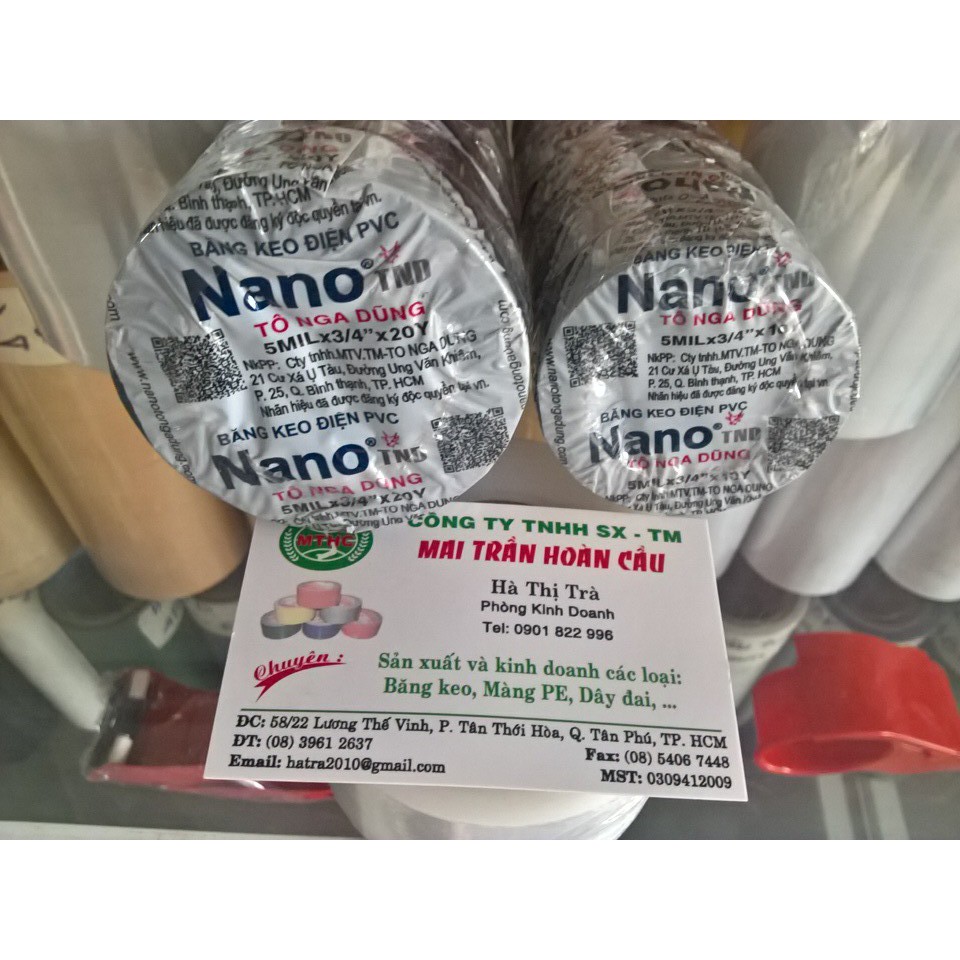 10 cuộn Băng keo cách điện Nano