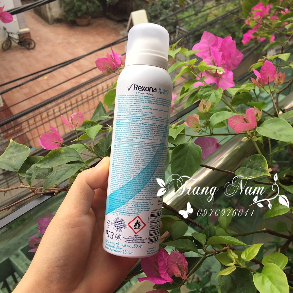 Xịt giày Rexona nội địa Nga mẫu mới 150ml