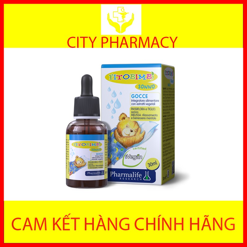 Siro Sonno Bimbi thảo dược Châu Âu cho bé ngủ ngon và sâu hơn 30ml