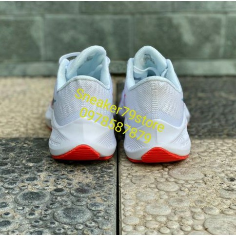 Giày Nike Running Zoom Winflo 34 (20) White/Red Nam/Nữ [Chính Hãng - FullBox]