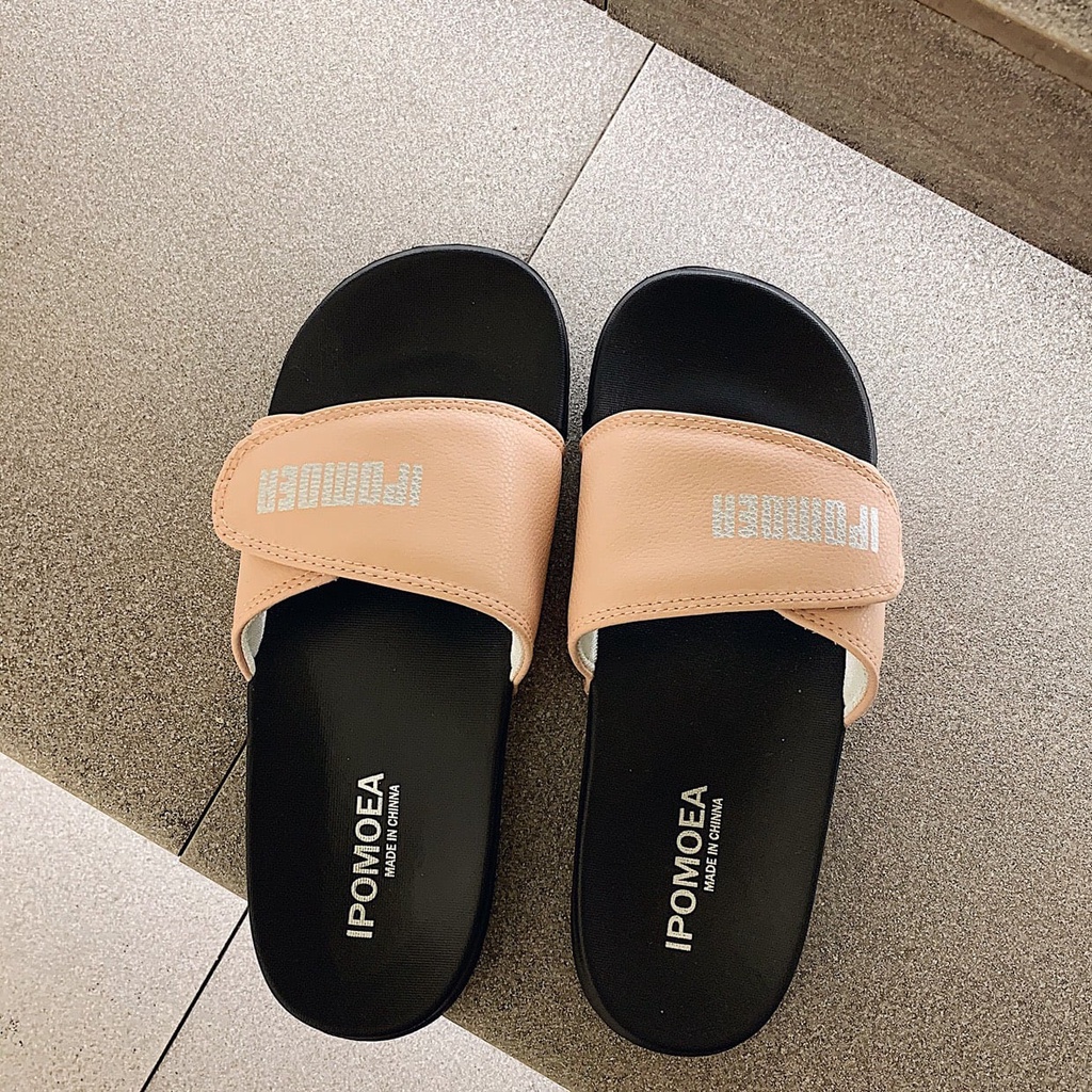 Dép Quai Ngang Nữ Đẹp - Dép Full Size IPOMOEA Quai Dán Đế Siêu Êm Mẫu:PX