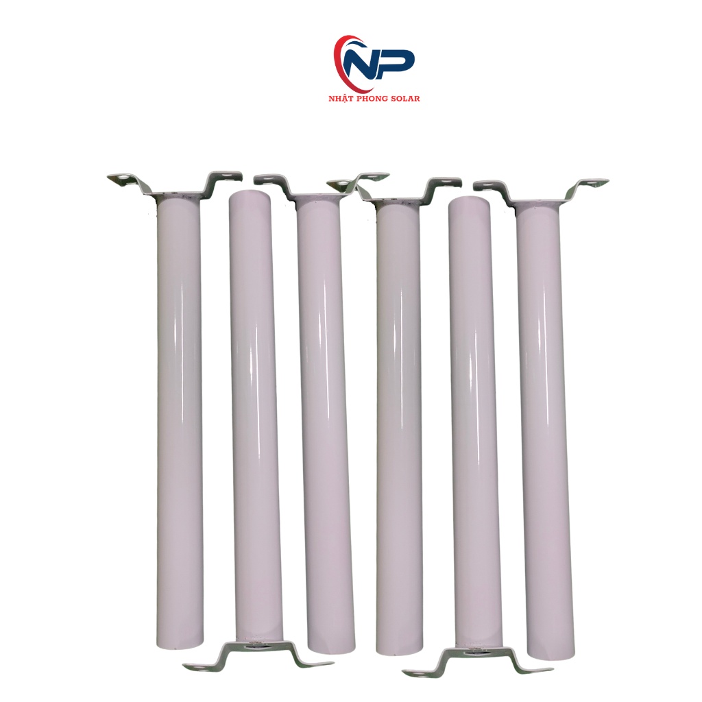 Tay vin gắn đèn năng lượng măt trời, cần đèn gắn tường sơn trắng tĩnh điện, gắn cột, dài 500mm, fi50 SHOPNHATPHONG