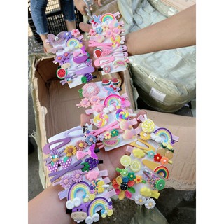 Set 14 kẹp tóc đáng yêu cho bé gái