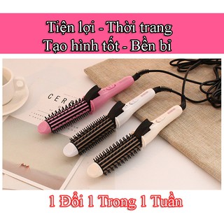 Lược Điện Nova 528 Uốn Duỗi Tóc 2 Trong 1 Đổi Trả Trong Vòng 7 Ngày