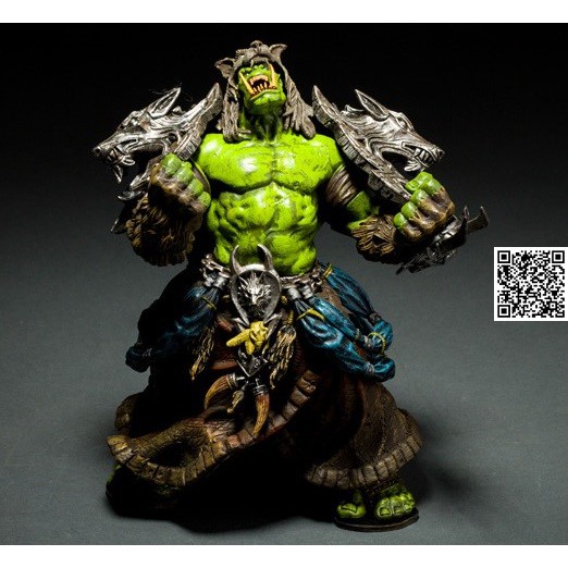 Mô hình Warcraft Rehgar Earthfury Orc Shaman Chính hãng có mã ID bản giới hạn 1616