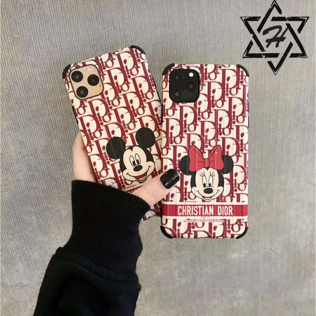 Ốp Điện Thoại Chống Rơi In Hình Chuột Mickey Minnie Đáng Yêu Cho Iphone 12promax Xsmax Xr 8 / 7plus | BigBuy360 - bigbuy360.vn