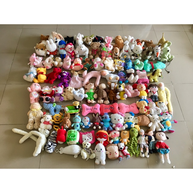 Combo 100 gấu bông 800k