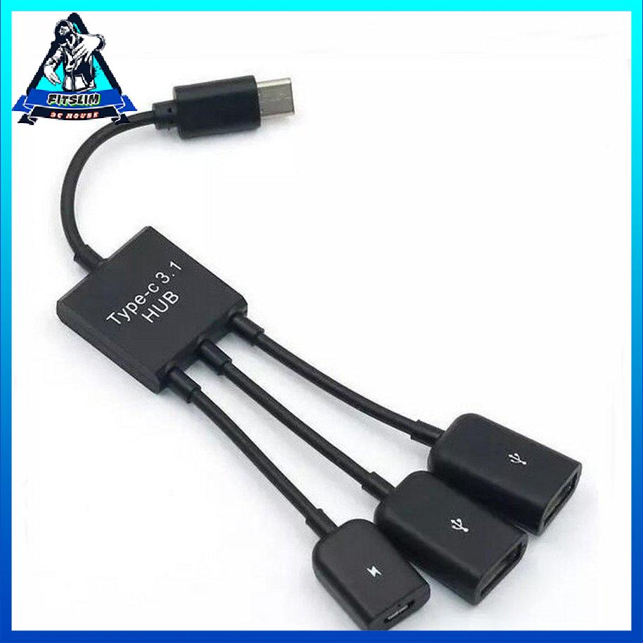 Cáp mở rộng USB Hub Type-c 3 Dây mở rộng tương thích Cáp dữ liệu nhanh [8/22]