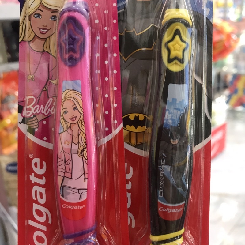 Bàn chải cho bé 5 - 9 tuổi Colgate Spiderman/Batman/Baby lông siêu mềm