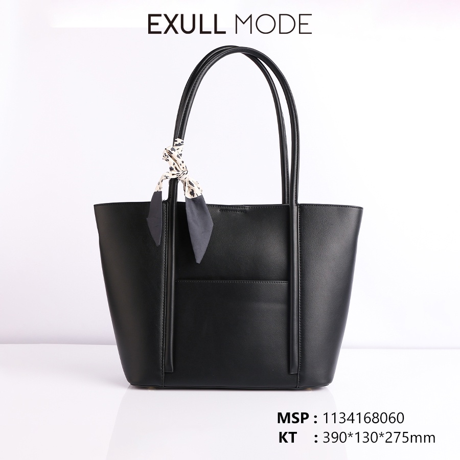 Túi xách nữ cao cấp công sở, nổi bật khăn quấn quai cầm phong cách trẻ trung chính hãng Exull Mode 11341680