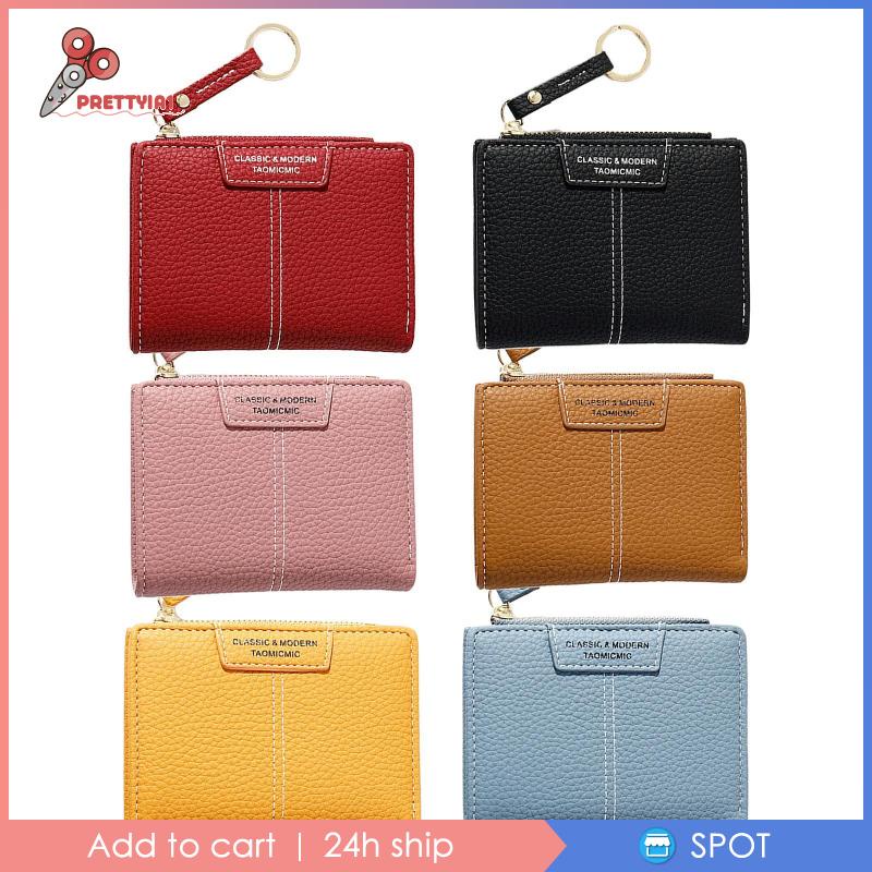 [Prettyia1] Ví Cầm Tay Mini Đựng Tiền Xu, Thẻ Cho Nữ