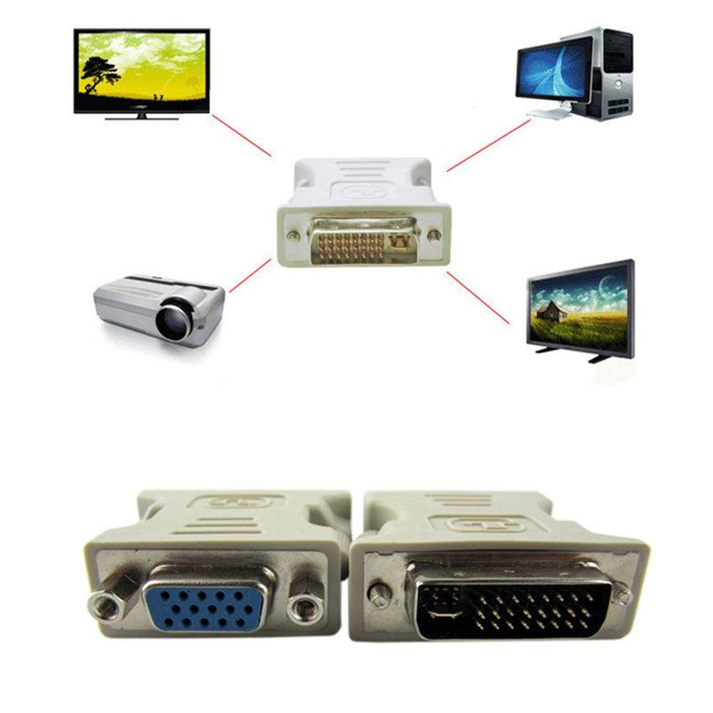 Đầu nối chuyển đổi VGA 15 chốt 24+1 chốt qua DVI-D M | BigBuy360 - bigbuy360.vn