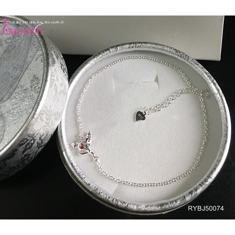 Lắc chân bạc Ý 925 Bạc xinh Huệ Ngân - Hồ ly quyến rũ RYBJ50074 | BigBuy360 - bigbuy360.vn