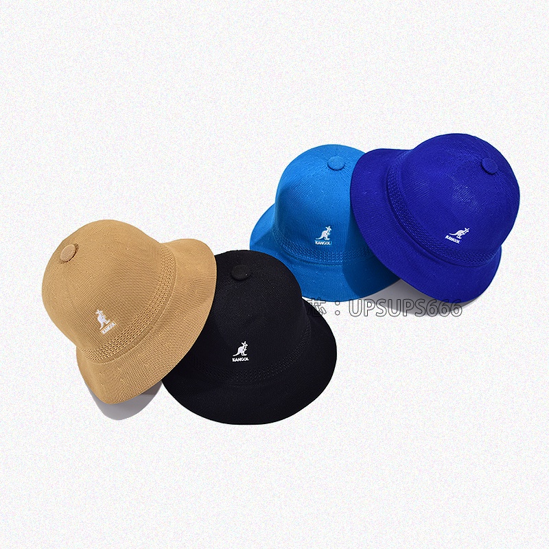 KANGOL Nón Tai Bèo Phối Lưới Thoáng Khí Phong Cách Nhật Bản Thời Trang Xuân Hè Cho Nam Và Nữ