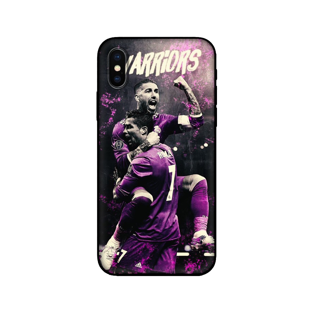 Ốp Điện Thoại Silicone Tpu Mềm Hình Cristiano Ronaldo Cho Apple iphone X XS XR Max