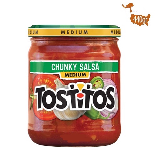 Sốt Salsa Chunky Medium Tostitos 439.4g
