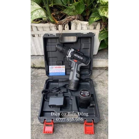🌻 FREESHIP🌻 Bộ 3 phụ kiện máy khoan pin HITACHI 12V khoan sắt gỗ tôn bắt vít
