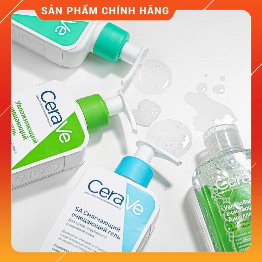 Sữa rửa mặt Cerave dịu nhẹ dành cho da dầu da khô và da mụn - 236ml