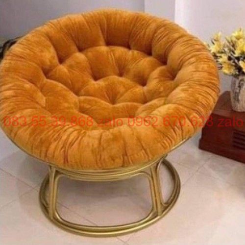 ghế thư giãn - papasan ghế nệm thư giãn khung sắt
