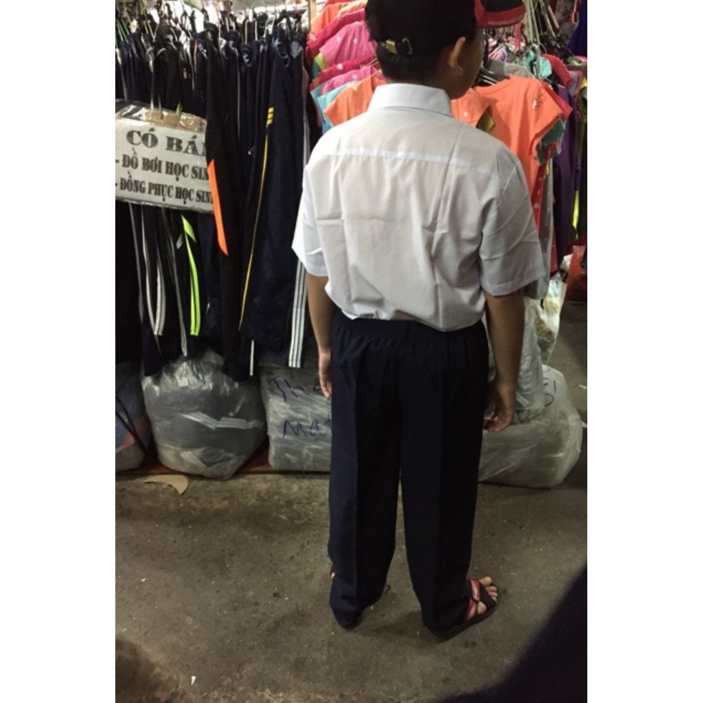 Áo trắng học sinh cấp 1