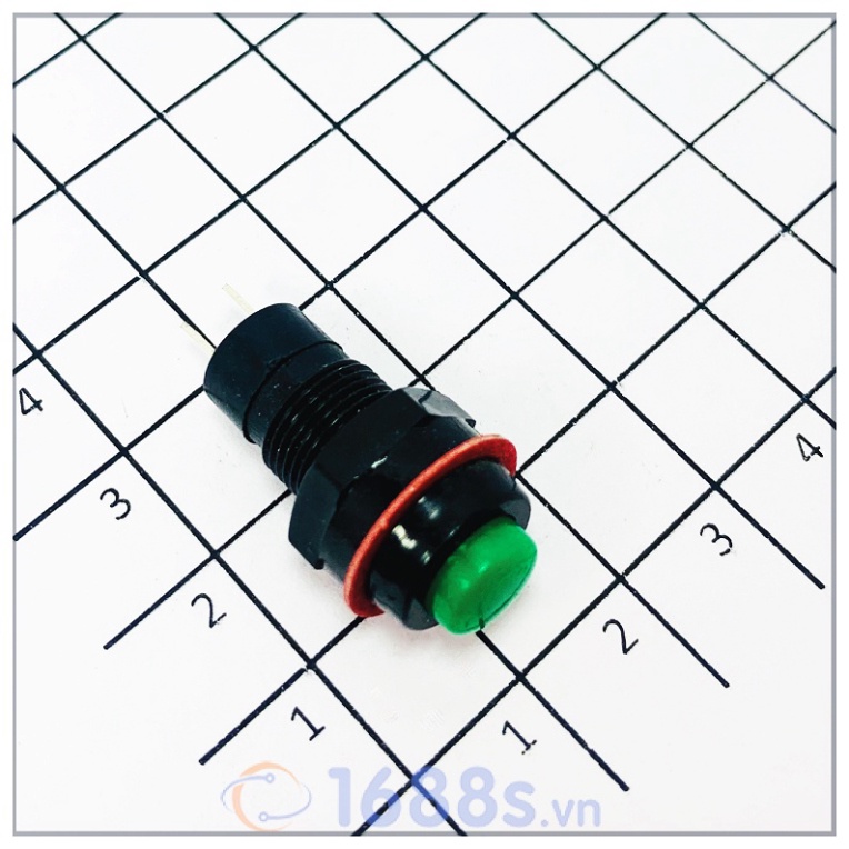 Nút nhấn giữ phi 10 Xanh - 1688s.vn