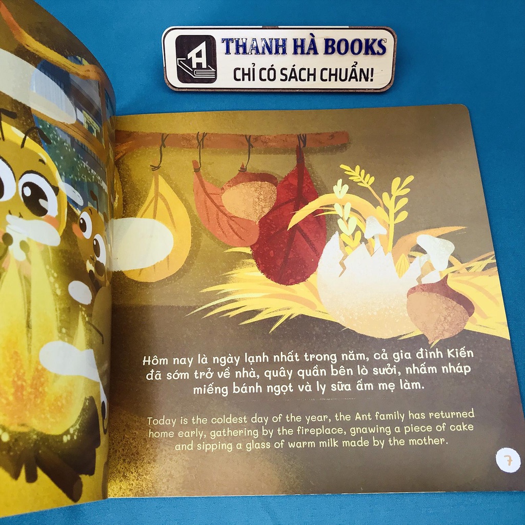 Sách - Xuân - Hạ - Thu - Đông (Dòng sách đọc to cùng cả nhà - bìa mềm cho bé 0 - 6 tuổi) lẻ tùy chọn