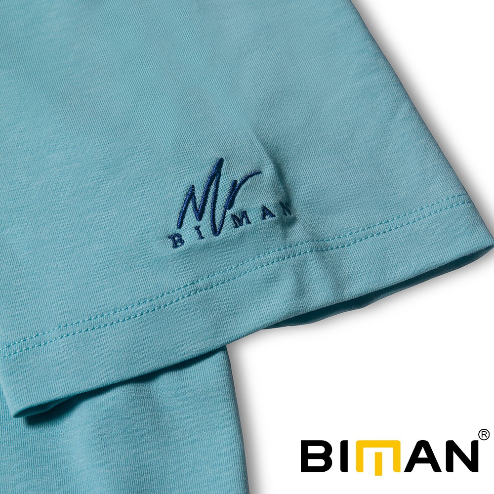 Áo phông nam thun cotton Biman by Biluxury vải co giãn thoáng khí thoải mái vận động