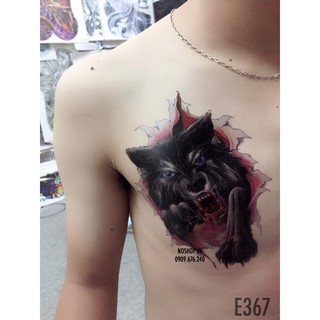 Hình Xăm Sói E367