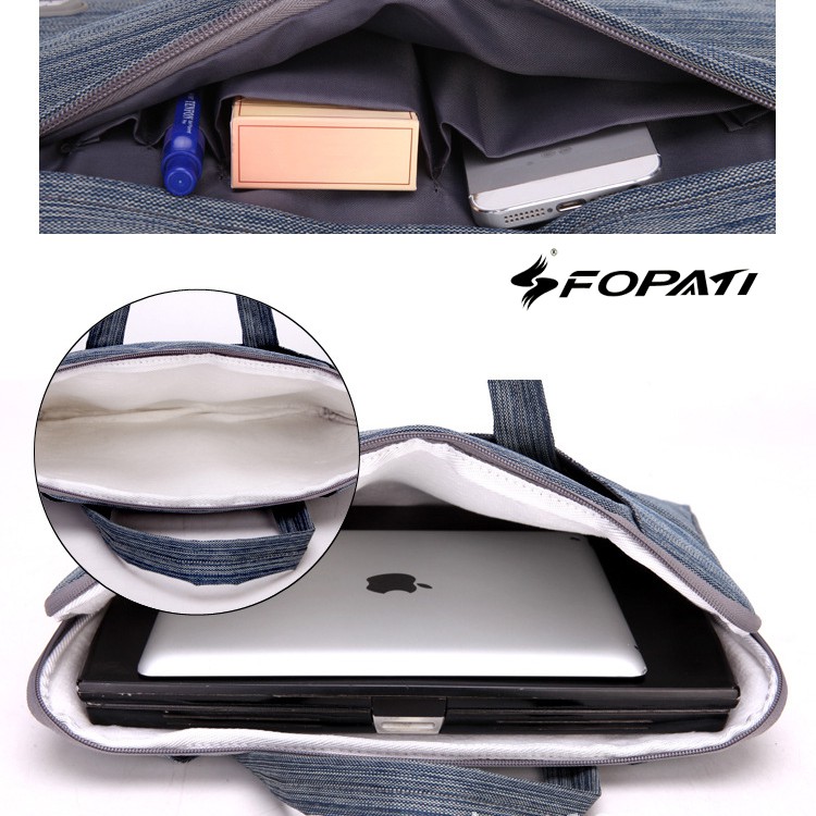 Túi chống sốc Laptop Macbook FOPATI Dee 2019 (Chính hãng)