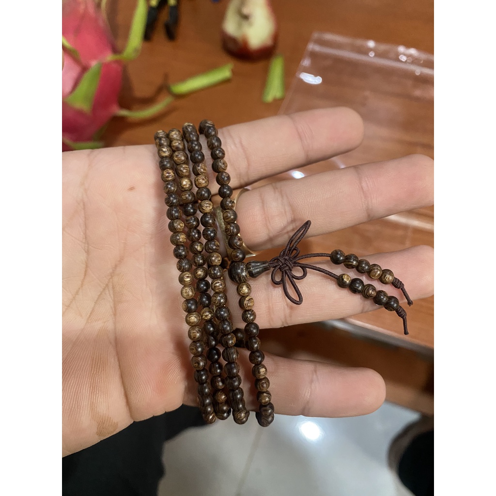 Vòng Trầm Hương 4mm 108 hạt 4mm 216 Hạt - Trầm Hương Sánh Chìm