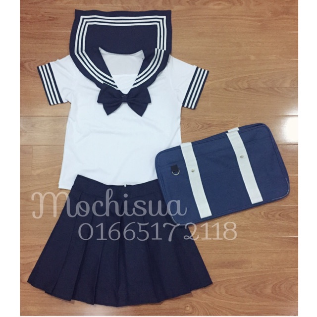 [CÓ SẴN] Đồng Phục Học Sinh Nhật Bản Cosplay JK - Seifuku Xanh Than | BigBuy360 - bigbuy360.vn