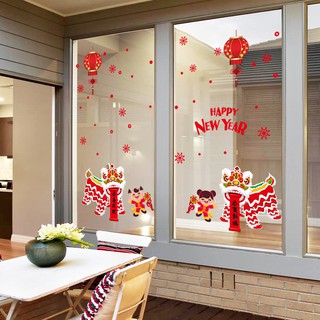 Decal dán tường trang trí tết - DC235