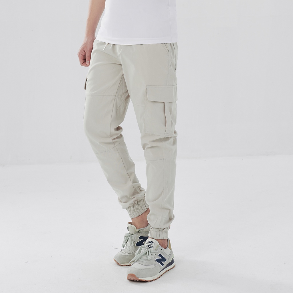 Quần Jogger Kaki Túi Hộp Nam ROUGH OUTFIT Dày Dặn, Co Giãn