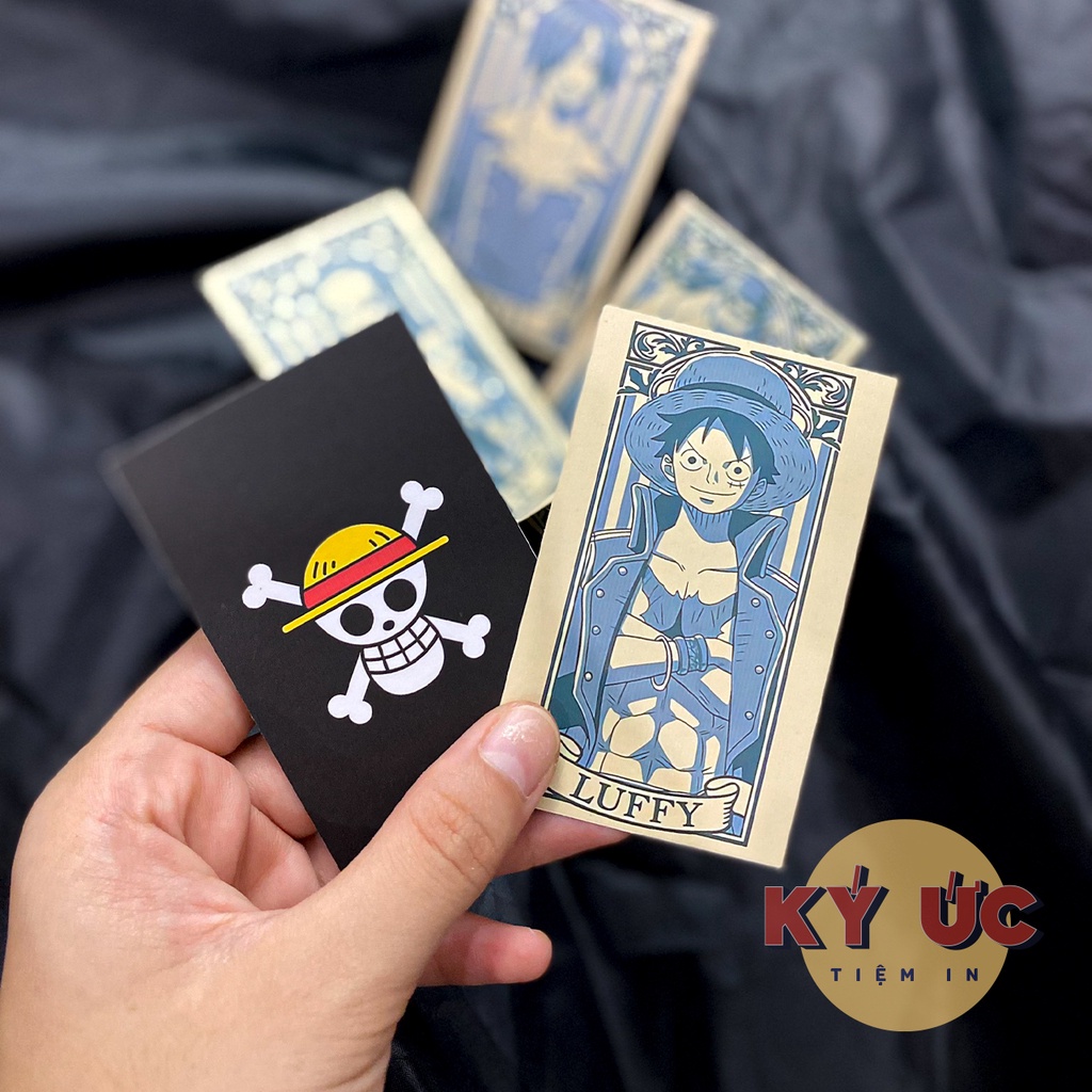 Combo 10 Card bo góc One piece