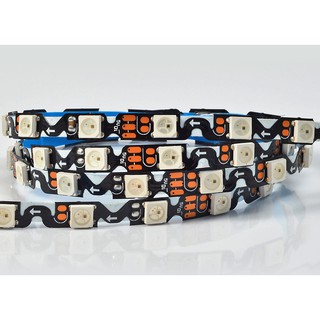 LED DÁN ARGB NEOPIXEL WS2812B S ZÍCH ZẮC LOẠI PHỔ THÔNG BỀ RỘNG 8MM CUỘN 1 MÉT ĐIỆN ÁP 5V