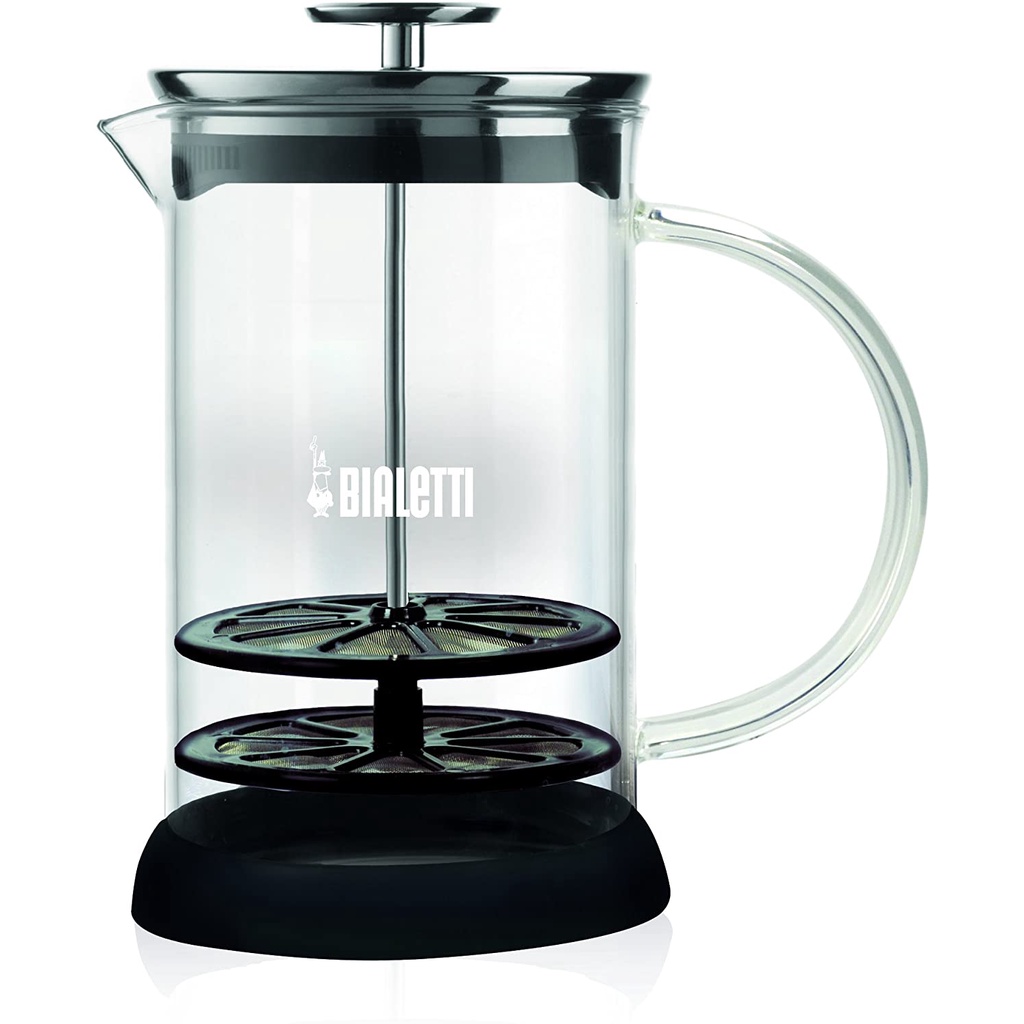 Bình tạo bọt đánh sữa thủ công Bialetti cho  phê cappuccino/ late