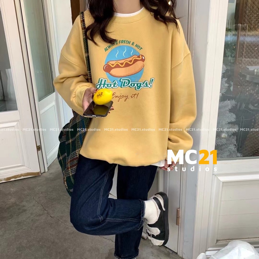 Áo nỉ nam nữ MINION CLOTHING oversize Unisex form rộng sweater Ulzzang Streetwear Hàn Quốc chất lót bông cao cấp