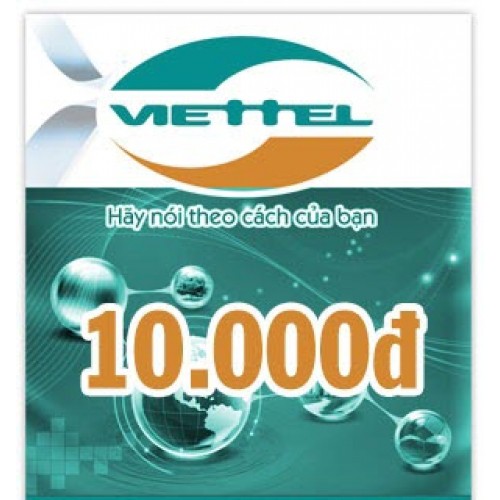 Thẻ Nạp Viettel 10K - Shop C3TEK