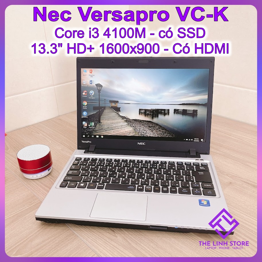 Laptop NEC Versapro VC-K màn 13.3" 1600x900p - i3 4100M có SSD