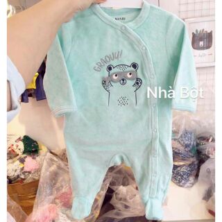 Sale size sơ sinh body nhung