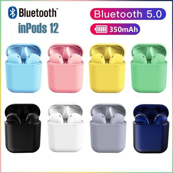 Tai nghe bluetooth i12 dùng cho mọi dòng máy | BigBuy360 - bigbuy360.vn